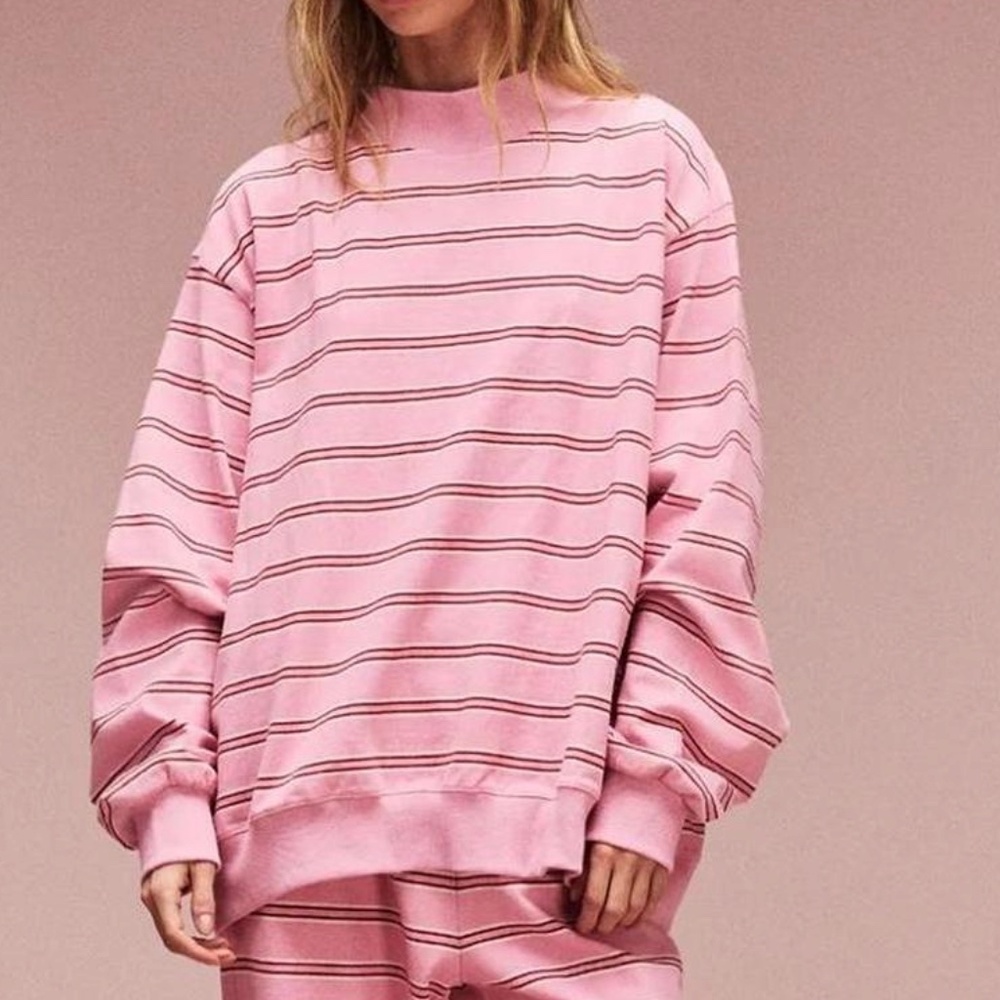 Parke Striped Mockneck L/XL
